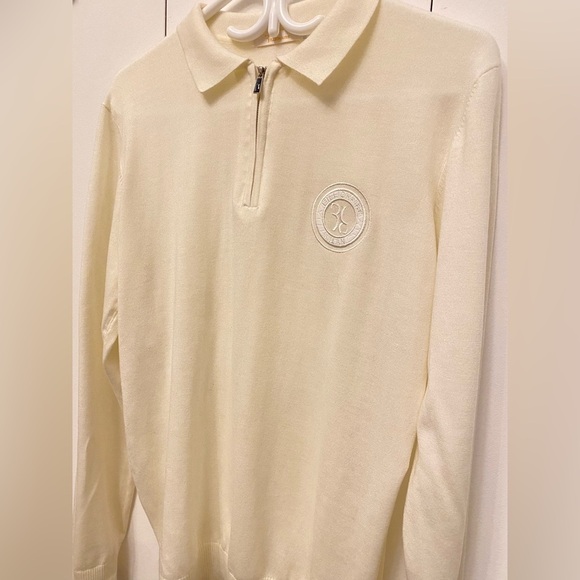 NWOT men’s long sleeve polo shirt size M - Picture 7 of 15